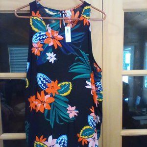 Sleeveless Floral Blouse